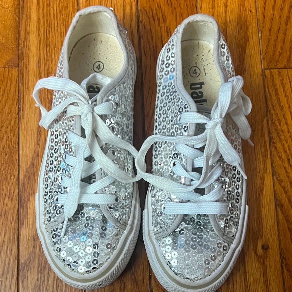 Balera  Silver Sequin  Sneakers